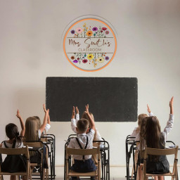 Personalized Teacher Door Neon Sign, Custom Teacher Name Door Sign, Special Gifts For Teachers, Teacher Door Hanger, Classroom Door Sign