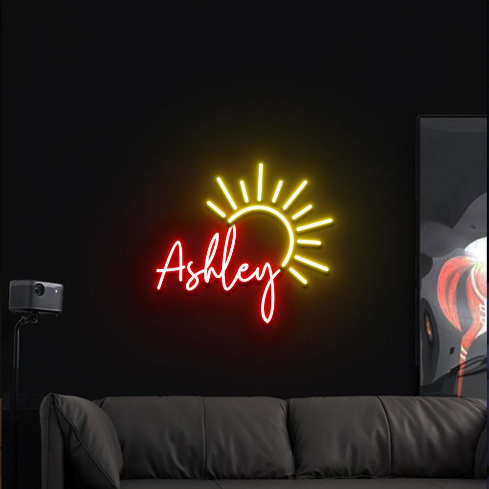 Custom Name Neon Sign for Kids, Neon Name Sign, Nursery Name Sign, Baby Name Sign for Nursery Décor, Neon Light, Birthday Baby Gifts