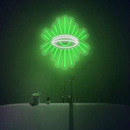 Evil Eyes Neon Signs for Bedroom Wall Decor, Eye Neon Sign,Neon Eye Sign, Spiritual Lights, Decorative Lights, Protection Amulet Neon Sign