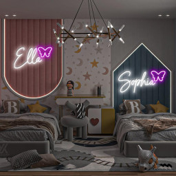 Custom Neon Name Sign, Teenage Girl Gifts, Nursery Name Sign, Neon Light, LED Name Sing, Dorm Decor For College, Personalized Neon Gifts