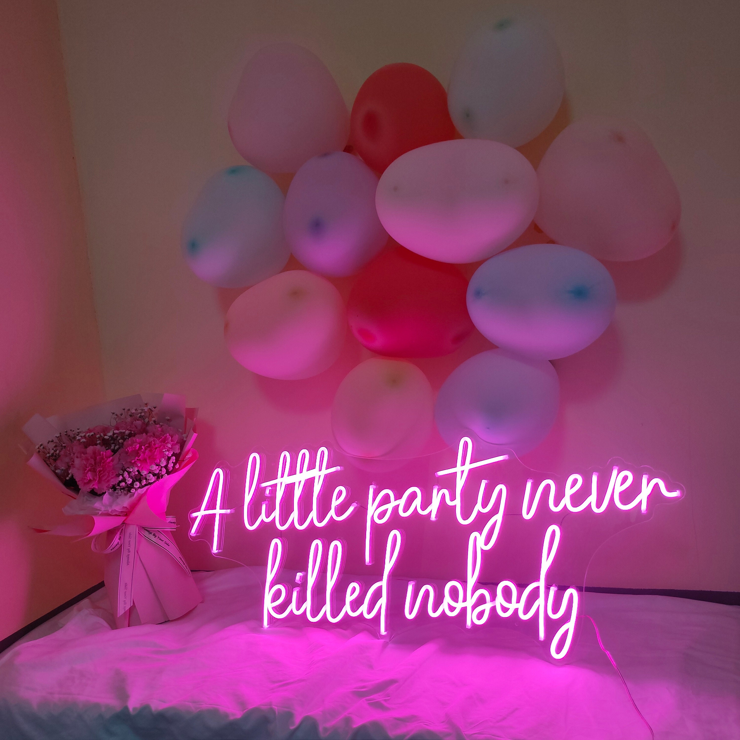 Neon Sign Custom Name Led Neon Light Wedding Decor Personalized Art For Party Home Bedroom decoration lights 12V Flexible Neon Strip Acrylic