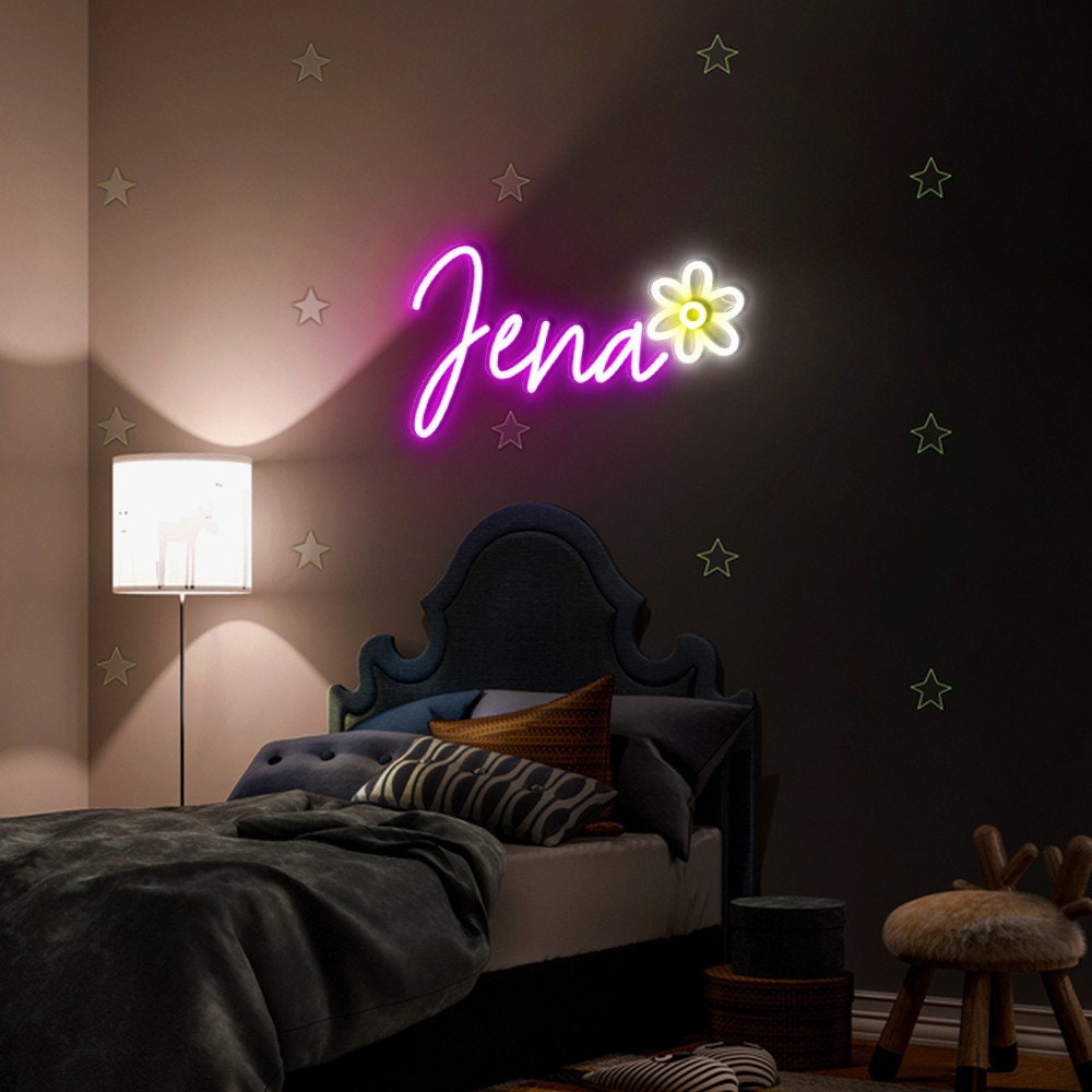 Neon Sign Teenage Girl Gifts, Neon Name Sign, Nursery Name Sign, Room Decor For Teens, Neon Light , Girls Birthday Gifts, Mother Day Gifts