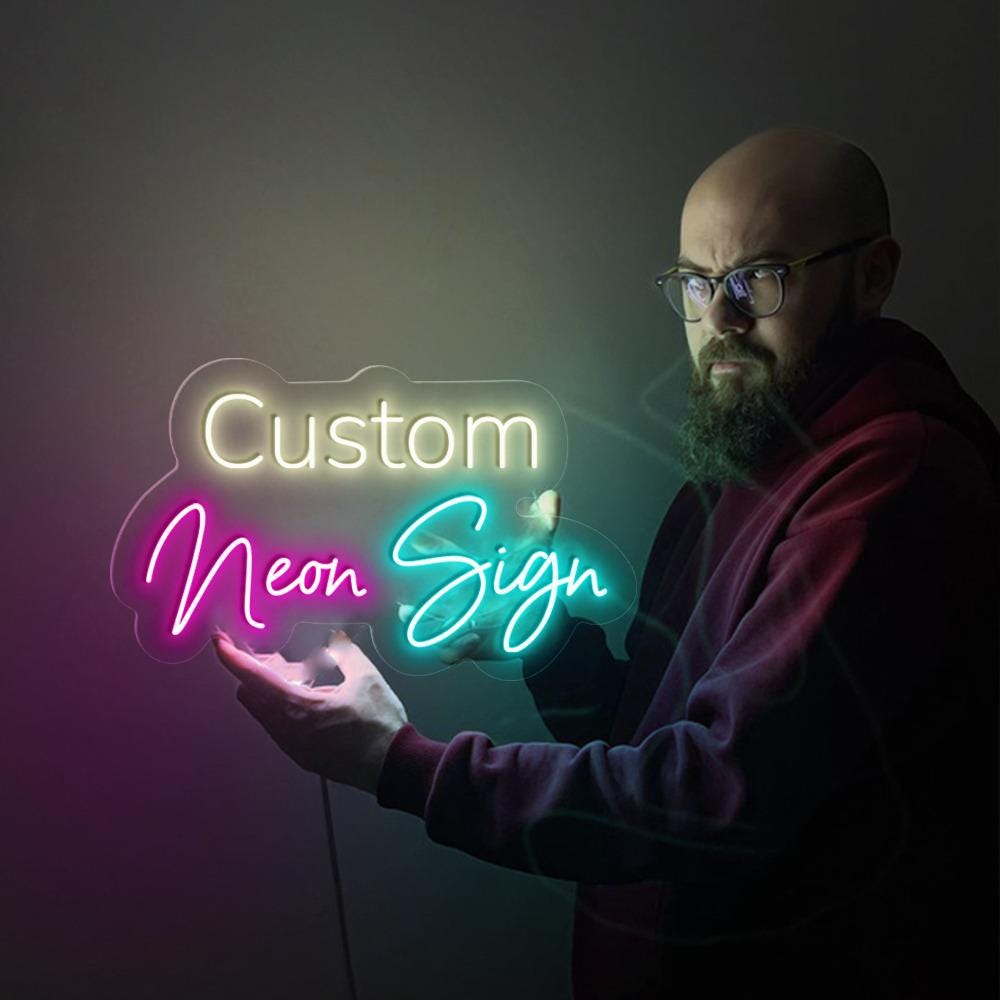 Custom Neon Sign, Neon Signs, Neon sign bedroom, LED Neon Sign, Wedding sign, Neon light Sign, Home Decor, Wall Decor, Mother's Day Gifts