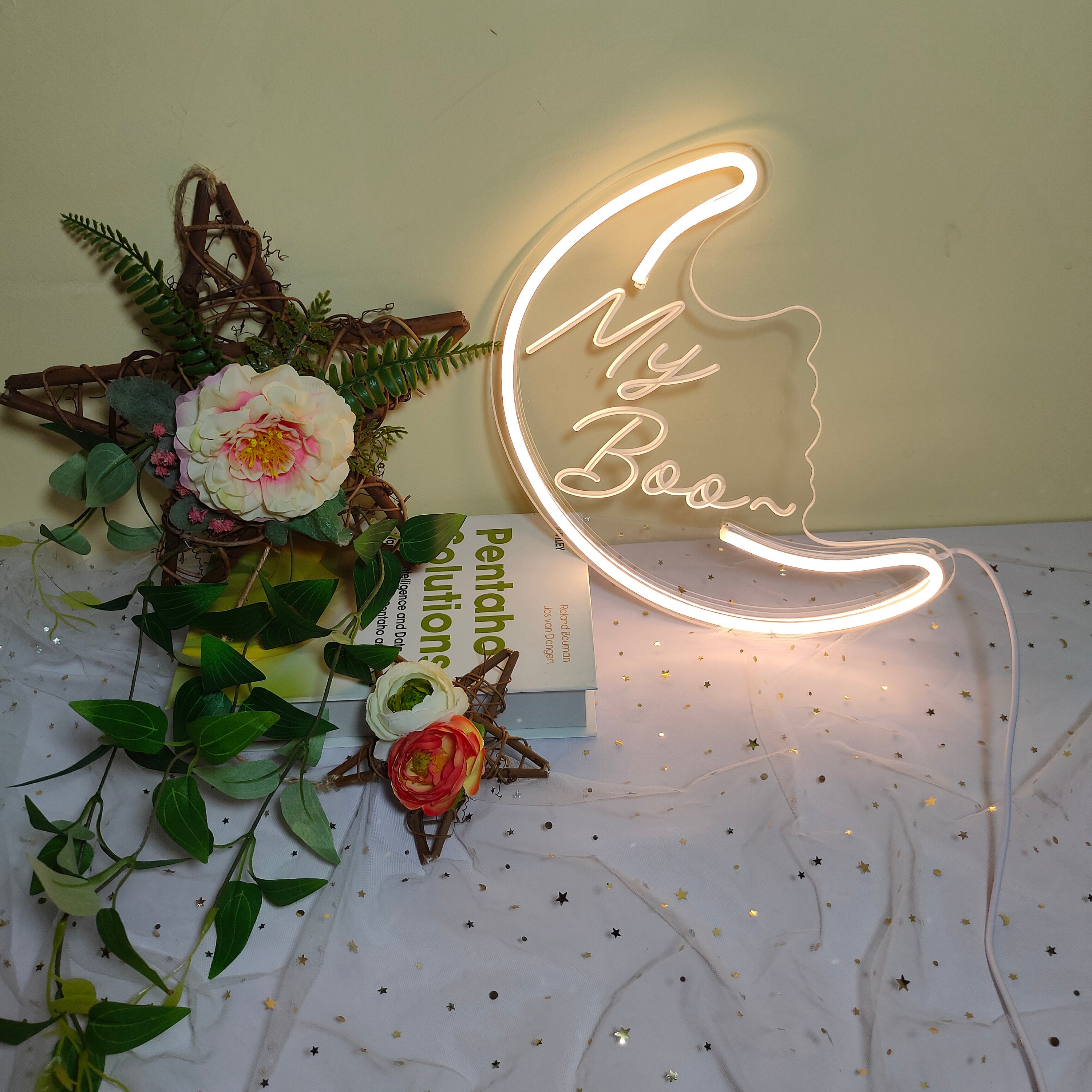 Neon Sign Light Custom Led USB Personalized Name Birthday Gift Children's Room Night Light Bar Home Bedroom Decoration Party Wall Decor