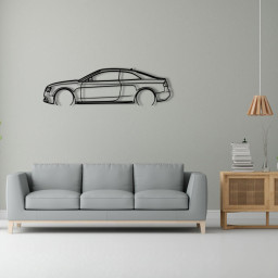 Audi A5 Raised Steel Wall Art