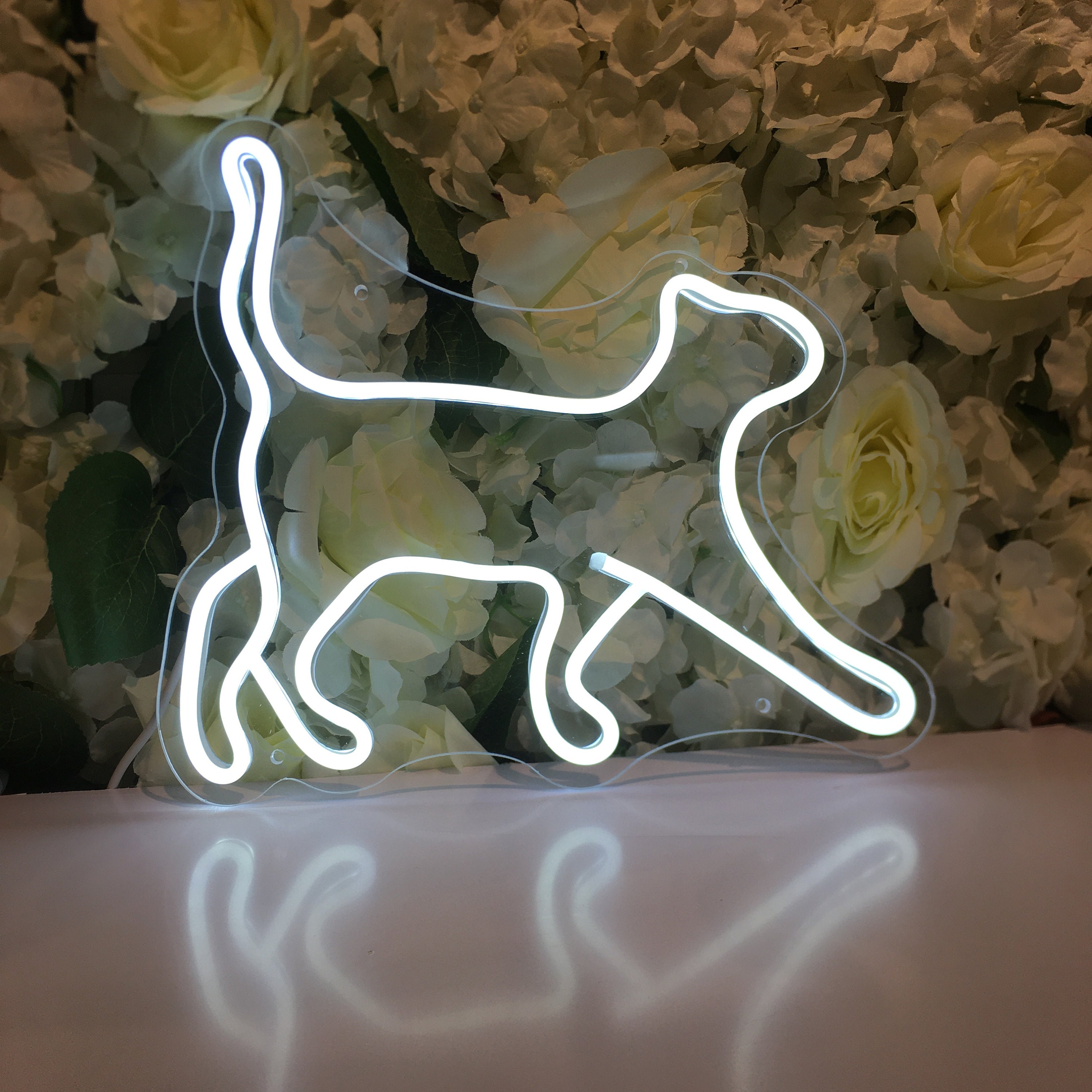 Custom Neon Sign Animal Cat Small Tabletop Custom Neon Sign Night Light Bedroom Neon Sign Wall Decor Cute Neon Sign Mini Neon Sign