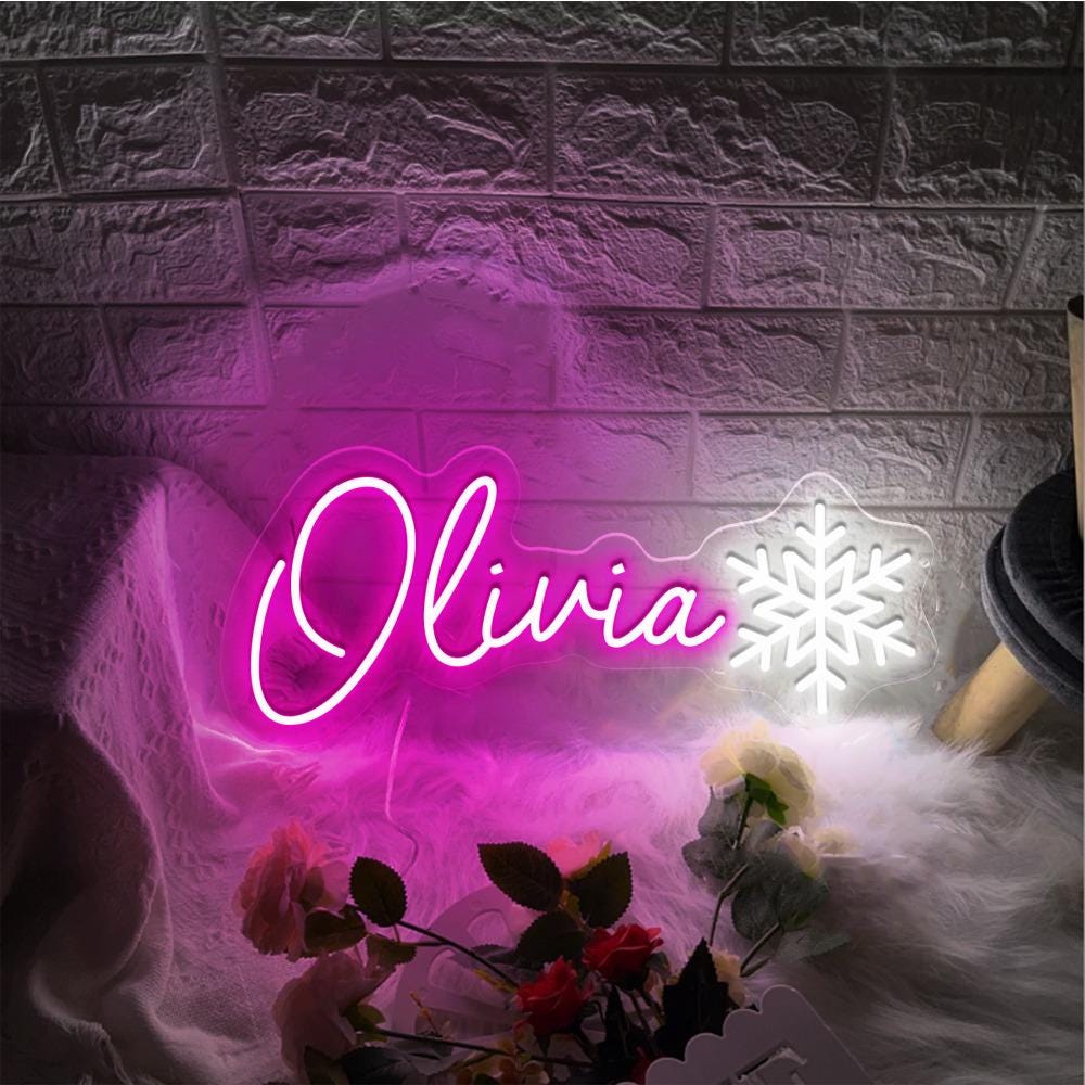 Custom Neon Name Sign, Teenage Girl Gifts, Nursery Name Sign, Neon Light, LED Name Sing, Dorm Decor For College, Personalized Neon Gifts