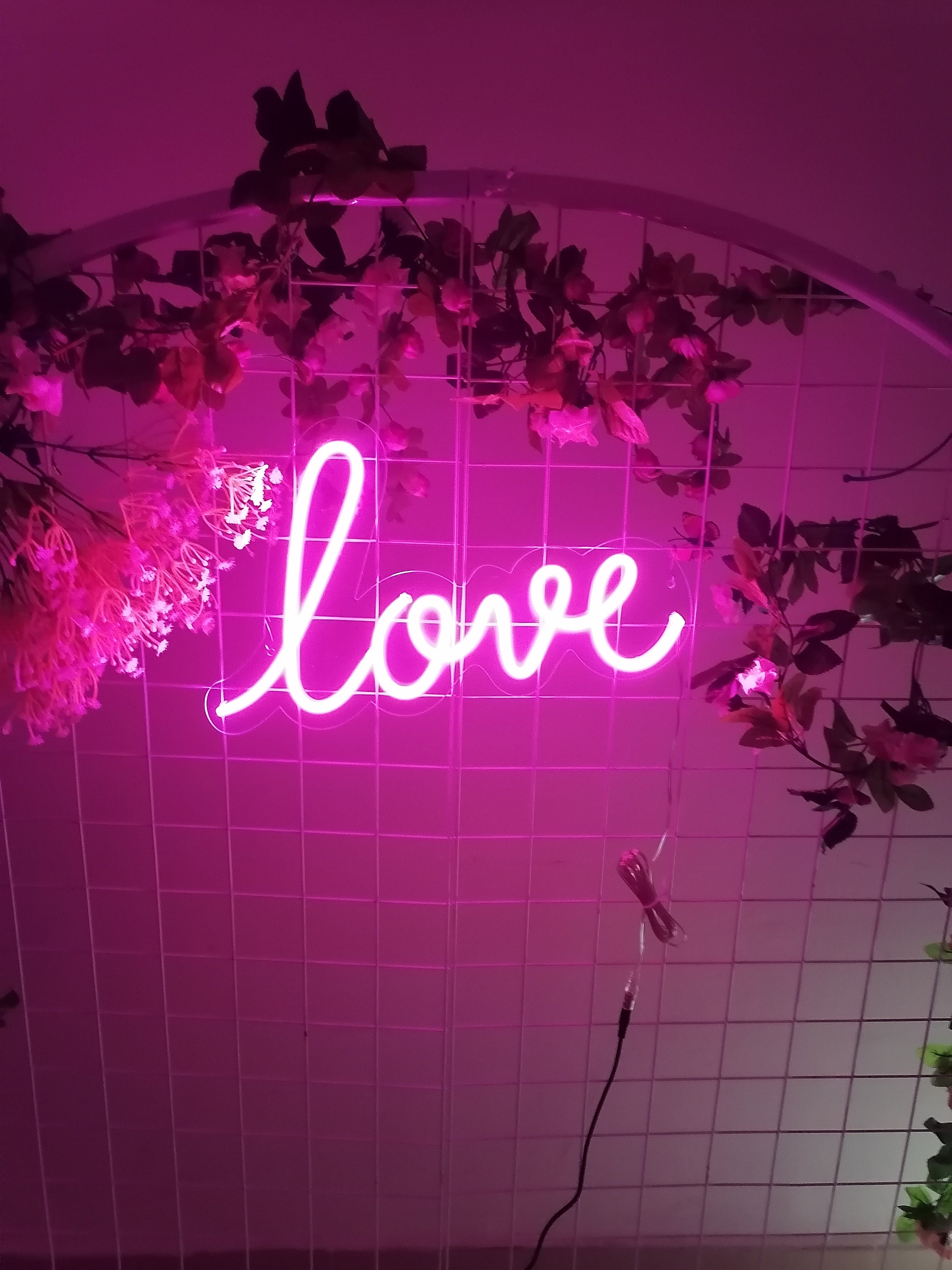 Neon signs lighting love bar wedding decoration room wall Personalized custom