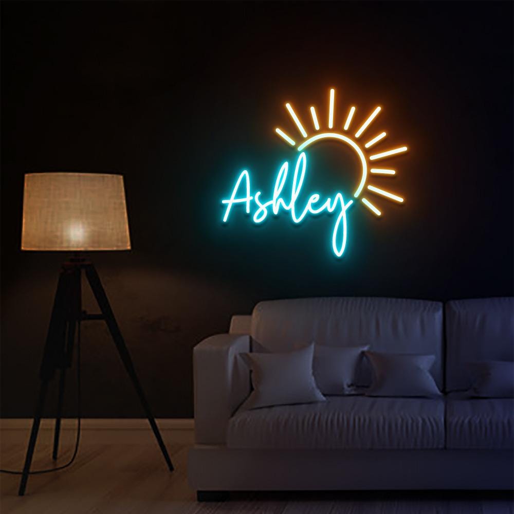 Custom Name Neon Sign for Kids, Neon Name Sign, Nursery Name Sign, Baby Name Sign for Nursery Décor, Neon Light, Birthday Baby Gifts