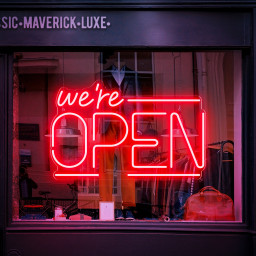We're Open Neon Light,We Are Open Neon Sign,LED Open Sign,Open Sign For Business Neon Sign,Open Lights,Open Sign,Open Sign For Window