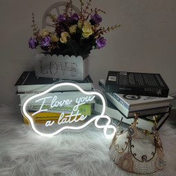 Neon Sign Light Custom Name Phrase Night Light Wedding decor Boy Girlfriend Birthday Gift Children's Room Girl Bedroom Decoration Home Wall