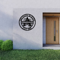 A Letter – Personalised Circular Heritage Monogram