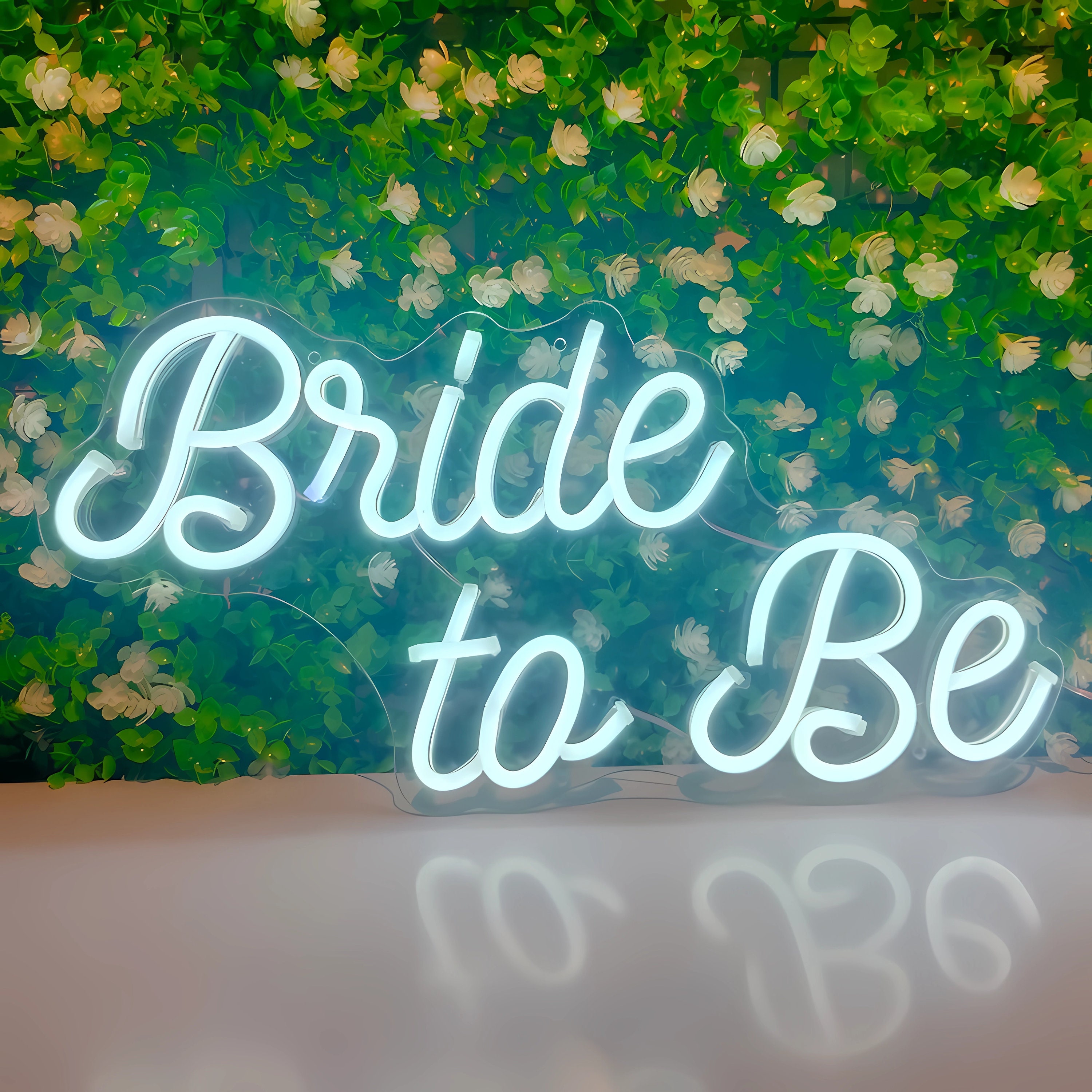 Bride to Be Neon Signs Custom Lights Wedding Party Decoration Supplies Flexible LED Garden Yard