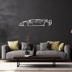 Aston Martin Valkyrie AMR Pro Raised Steel Wall Art