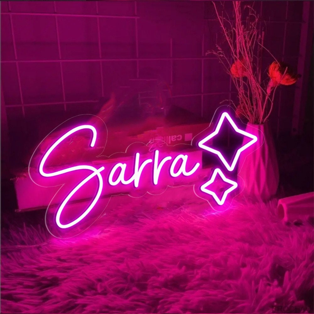 Custom Neon Name Sign for Nursery Decor, Custom Neon Sign, Light Up Name Sign, Baby Name Neon Sign, Led Neon Sign, Dorm Decoration Gifts