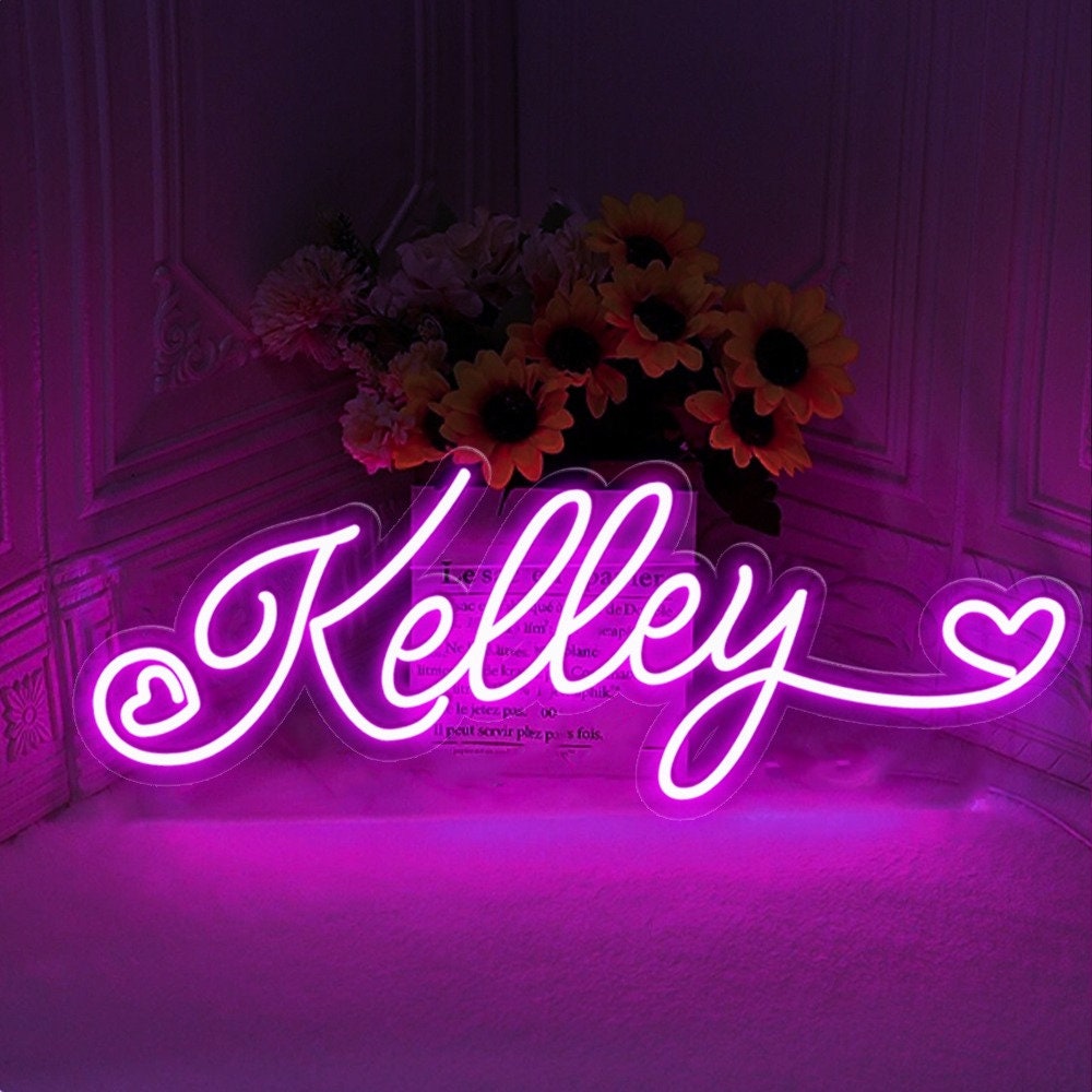 Custom Neon Name Sign, Kids Bedroom Neon Sign Light, Light Up Name Sign, Teens Boys Room Decor Girls Bedroom Ideas, Gift for Kids.