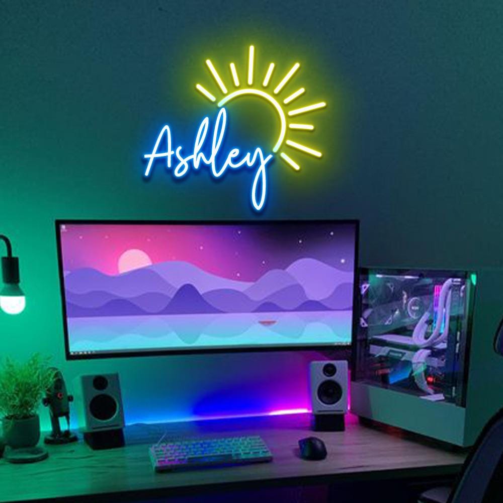 Custom Name Neon Sign for Kids, Neon Name Sign, Nursery Name Sign, Baby Name Sign for Nursery Décor, Neon Light, Birthday Baby Gifts