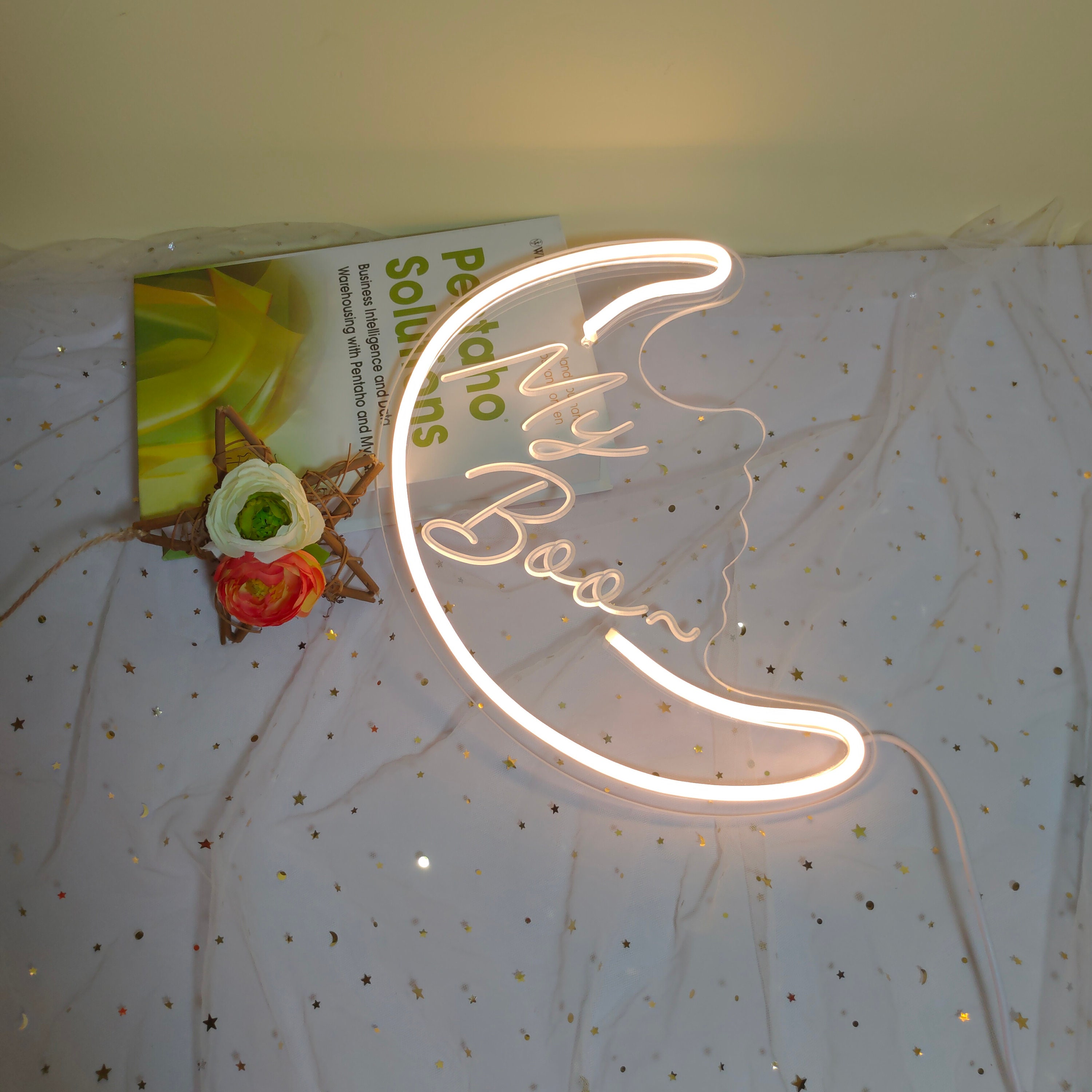 Neon Sign Light Custom Led USB Personalized Name Birthday Gift Children's Room Night Light Bar Home Bedroom Decoration Party Wall Decor