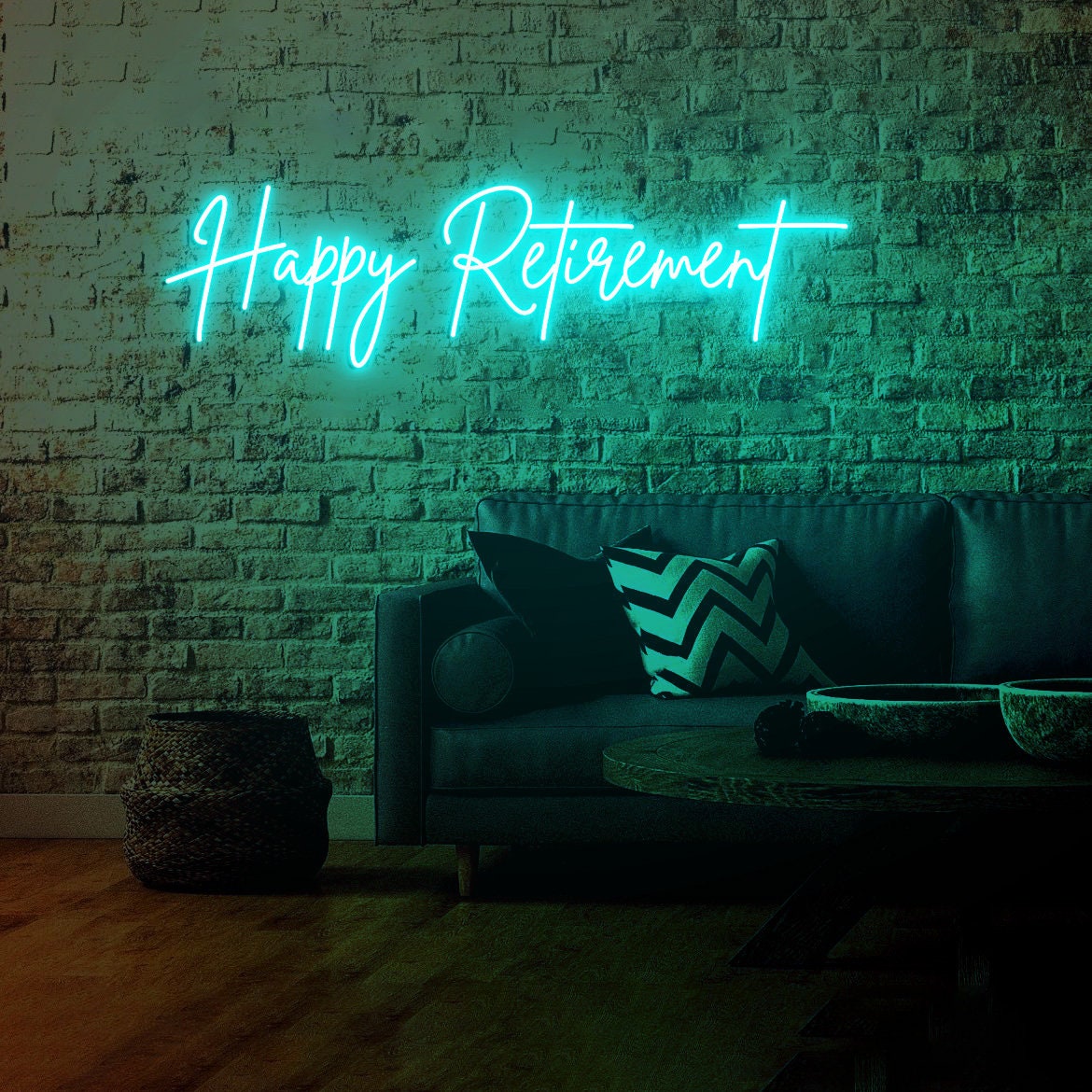 Happy Retirement Neon Sign, Happy Retirement Sign, Retirement Event Decor, Retirement Celebration Office Party Backdrop, Retirement Decor