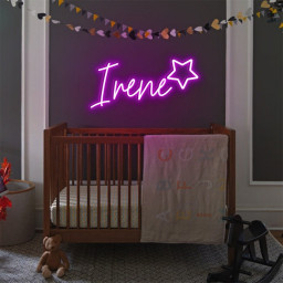 Custom Name Neon Sign for Kids, Kid Room Decorations, Home Decor Wall Decor, Neon Sign Custom, Personalized Gifts for Baby, Birthday Gifts