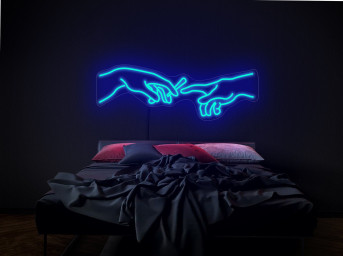Hands of God Neon Sign, Smoke Neon Sign, Hand Neon Sign, Joint Neon Sign, Hand Led Sign, Smoke Shop Sign, Stoner Neon Sign, Smoke Shop Decor