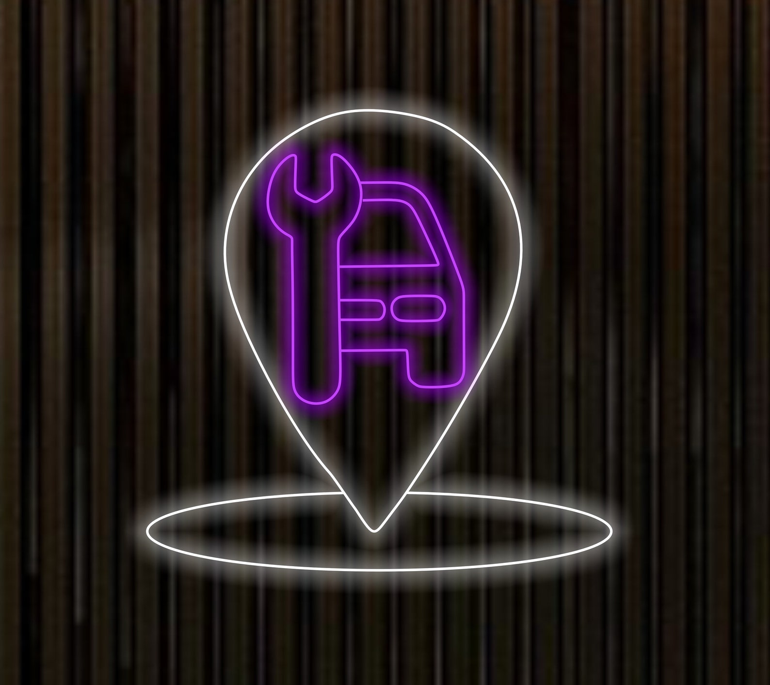 Car Workshop Neon Sign, Motor Vehicle Station Neon Sign, Auto Repair Shop Neon Sign, Vehicle Service Station Neon Sign, Garage Neon Sign