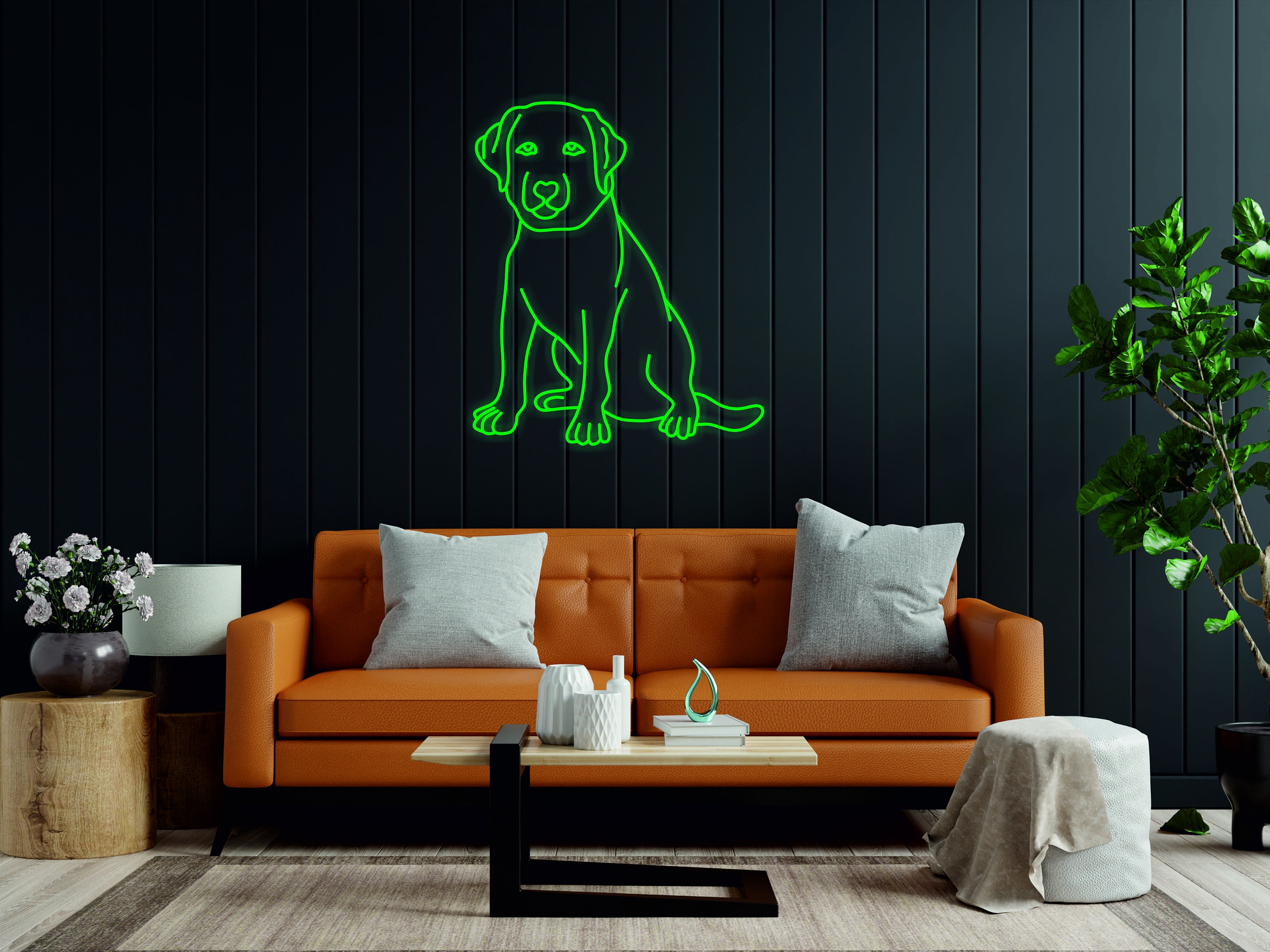 Labrador Retriever Pet Led Light Neon Sign, Animal Led Neon Signs