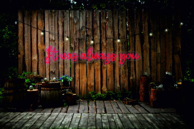 It Was Always You Neon Sign, Wedding Neon Sign, Custom Neon Sign