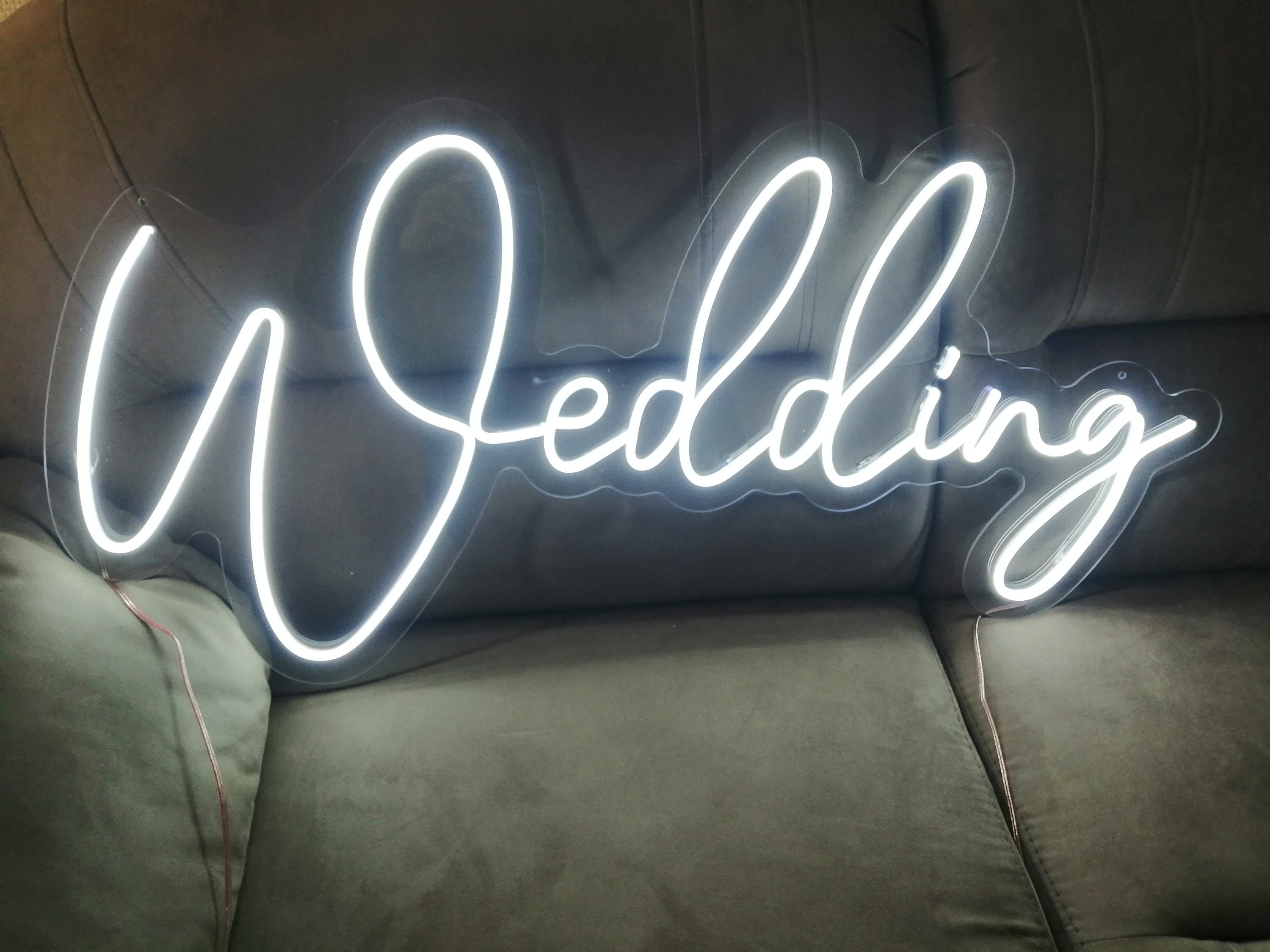 Neon Sign For Wedding, Wedding Neon Sign, Wedding Inscription Neon Sign, Wedding Lettering Neon Sign, Wedding Sign Wall Decor