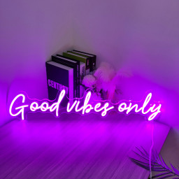 Good Vibes Only Neon Sign , Custom Neon Light | Wedding Neon Sign | Wedding Neon Lights | Wall Decor Neon Signs