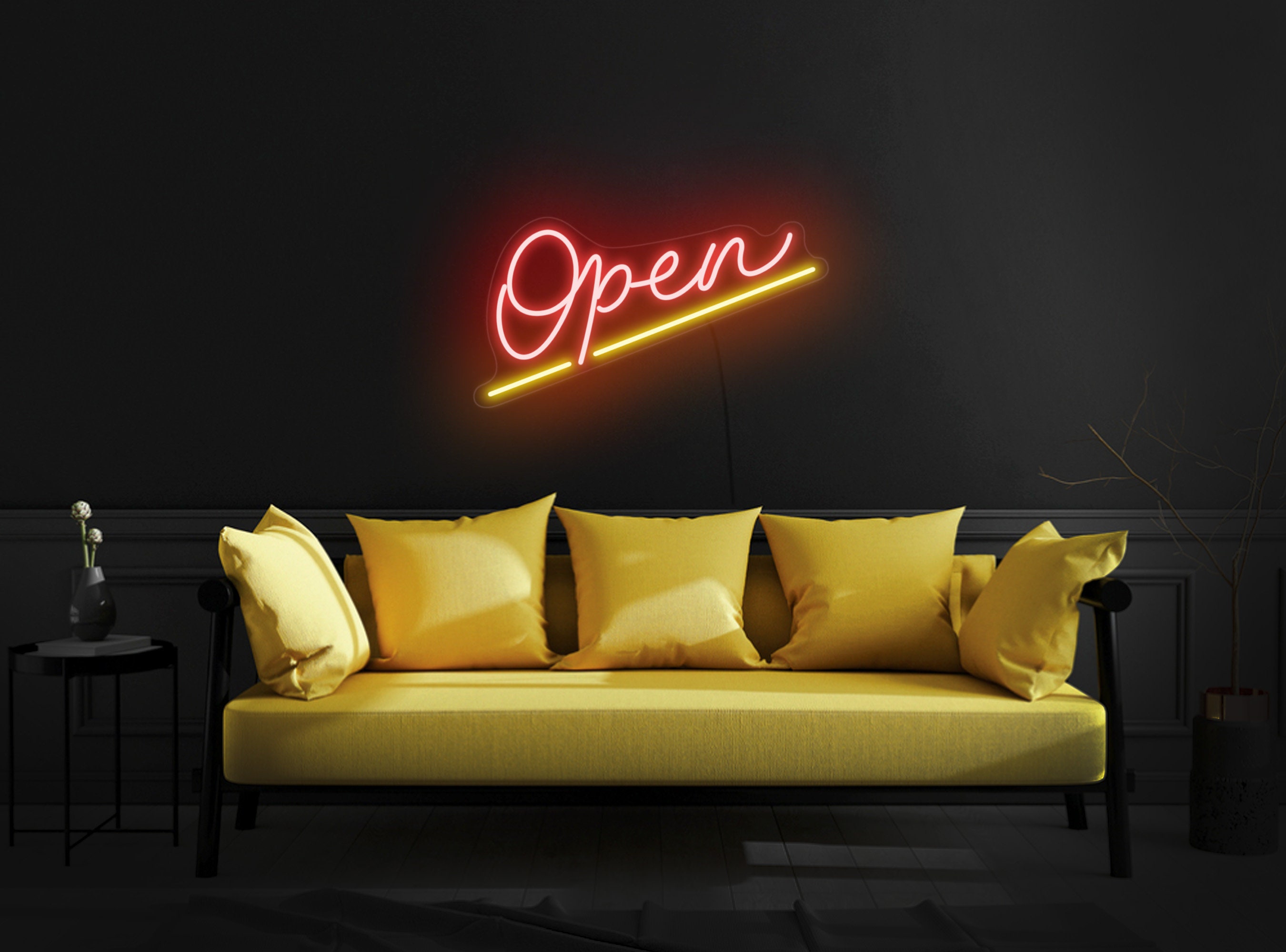 Open Neon Sign, Open Led Sign, Open Light Sign, Open Business Sign, Open Bar Neon Sign, Shop Open Sign, Cafe Open Sign, Open Wall Art Decor