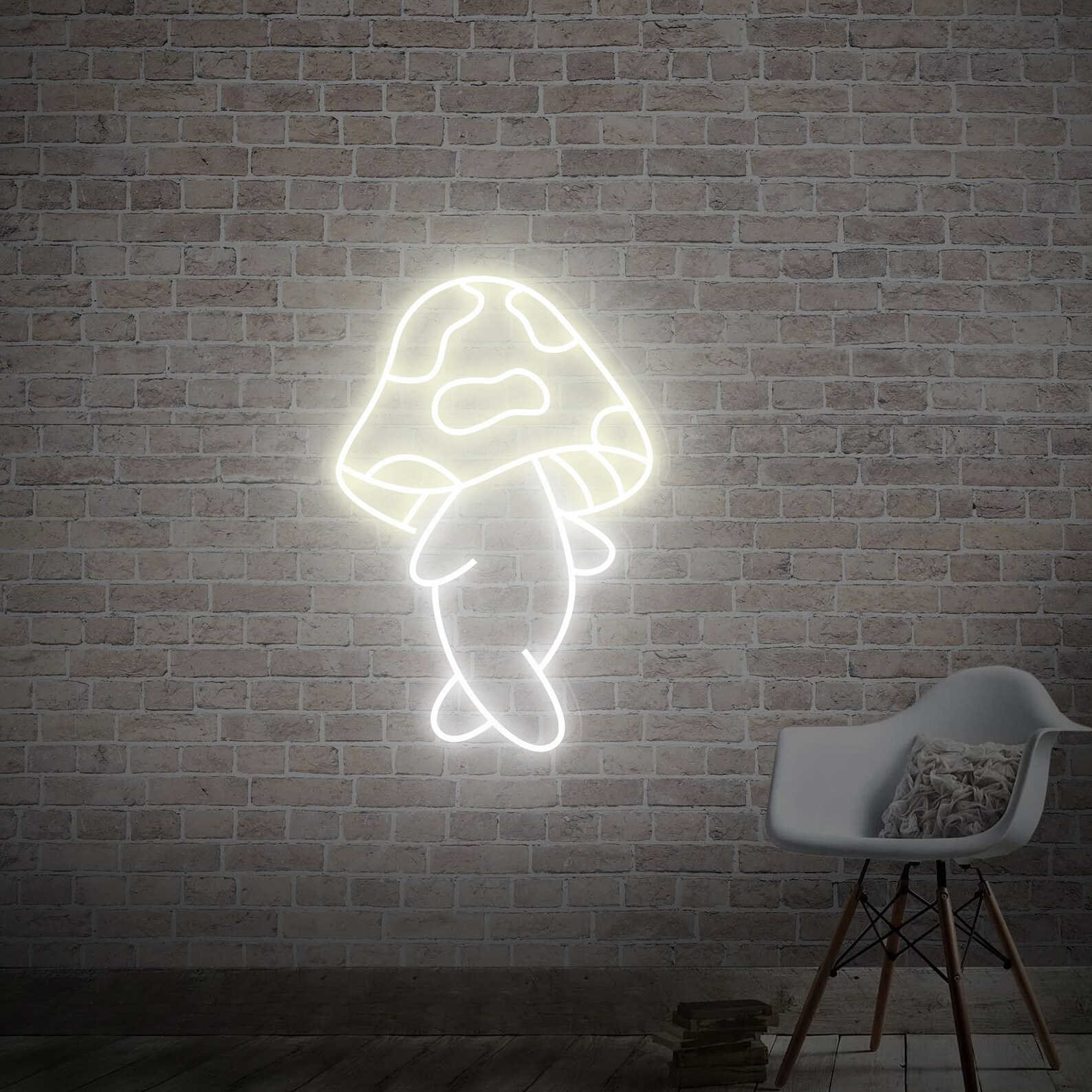 Mushroom Neon Sign Room Wall Art Neon Wall Decor Lights Cool Neon Sign Party Decor Sign