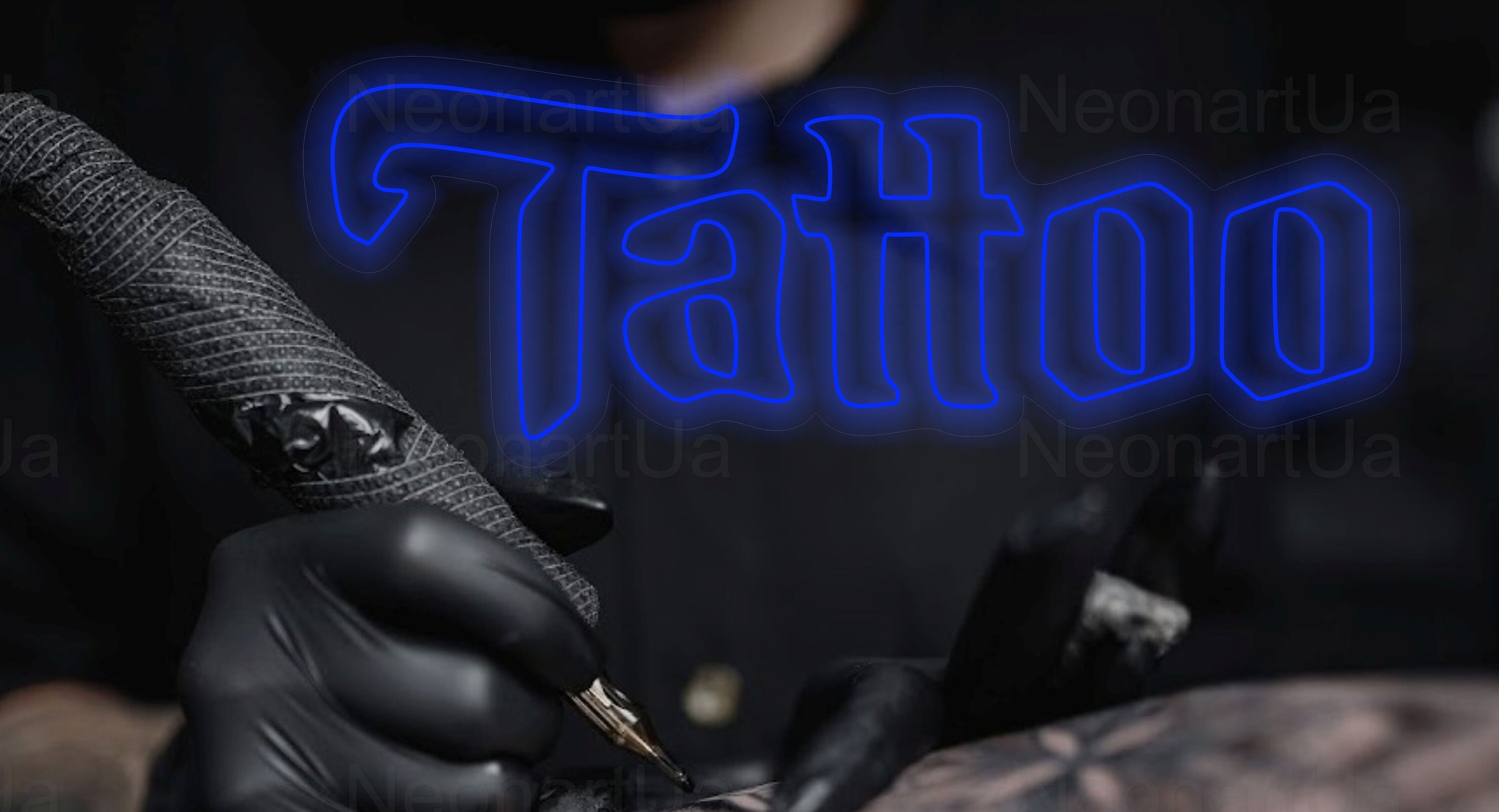 Tattoo Neon Sign, Tattoo Led Sign, Tattoo Art, Best Gift, Shop Neon Sign, Neon Tattoos, Wall Neon Sign