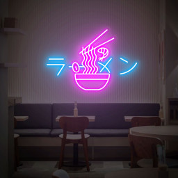 Ramen Japanese Noodles Neon Sign | Living Room Shop Wall Decor Art | Led Neon Sign | Neon Light For Wall