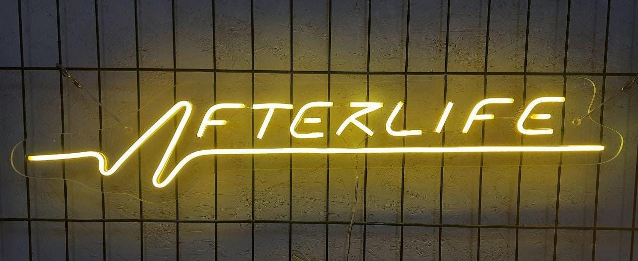 Cyberpunk Afterlife Neon Sign, Cyberpunk 2077 Sign, Afterlife Bar Led Sign, Game Room Neon Sign, Cyberpunk 2077 Decor, Afterlife Art Decor