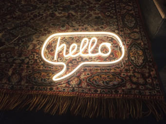 Hello Neon Sign, Hello Led Light, Hello Neon Sign, Gift Neon Sign, Hello Neon Light Sign
