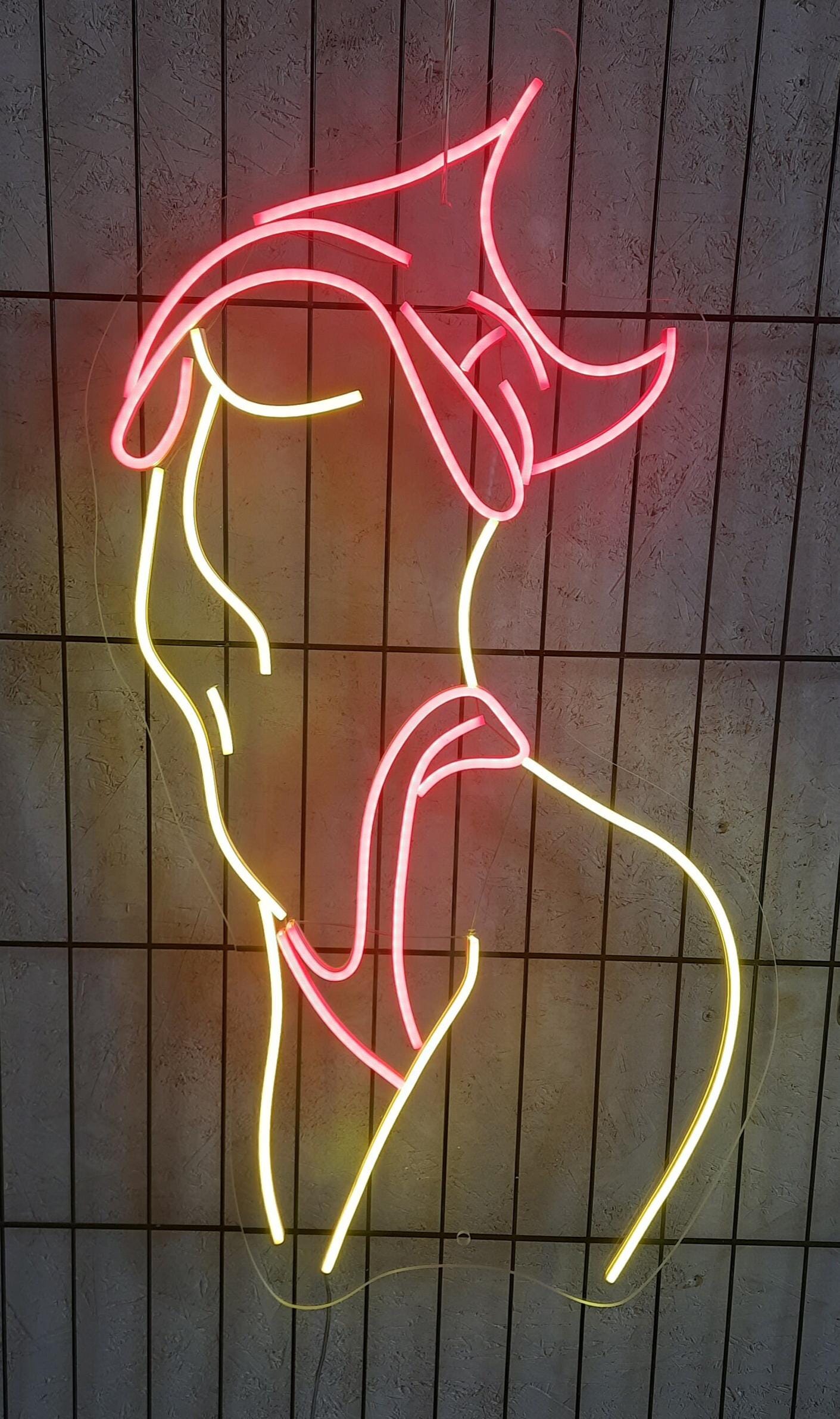 Body Neon Sign, Woman Neon Sign, Girl Body Neon Sign, Woman Body Neon, Lady Neon Sign, Woman Body Wall Art, Neon Sign Bedroom