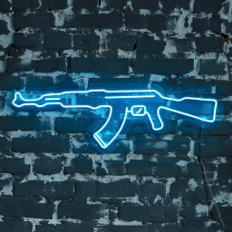 Ak47 Neon Sign, Ak47 Sign, Gun Neon Sign, Ak47 Led Sign, Rifle Neon Sign, Weapon Neon Sign, Ak47 Wall Decor, Gun Wall Decor, Weapon Decor