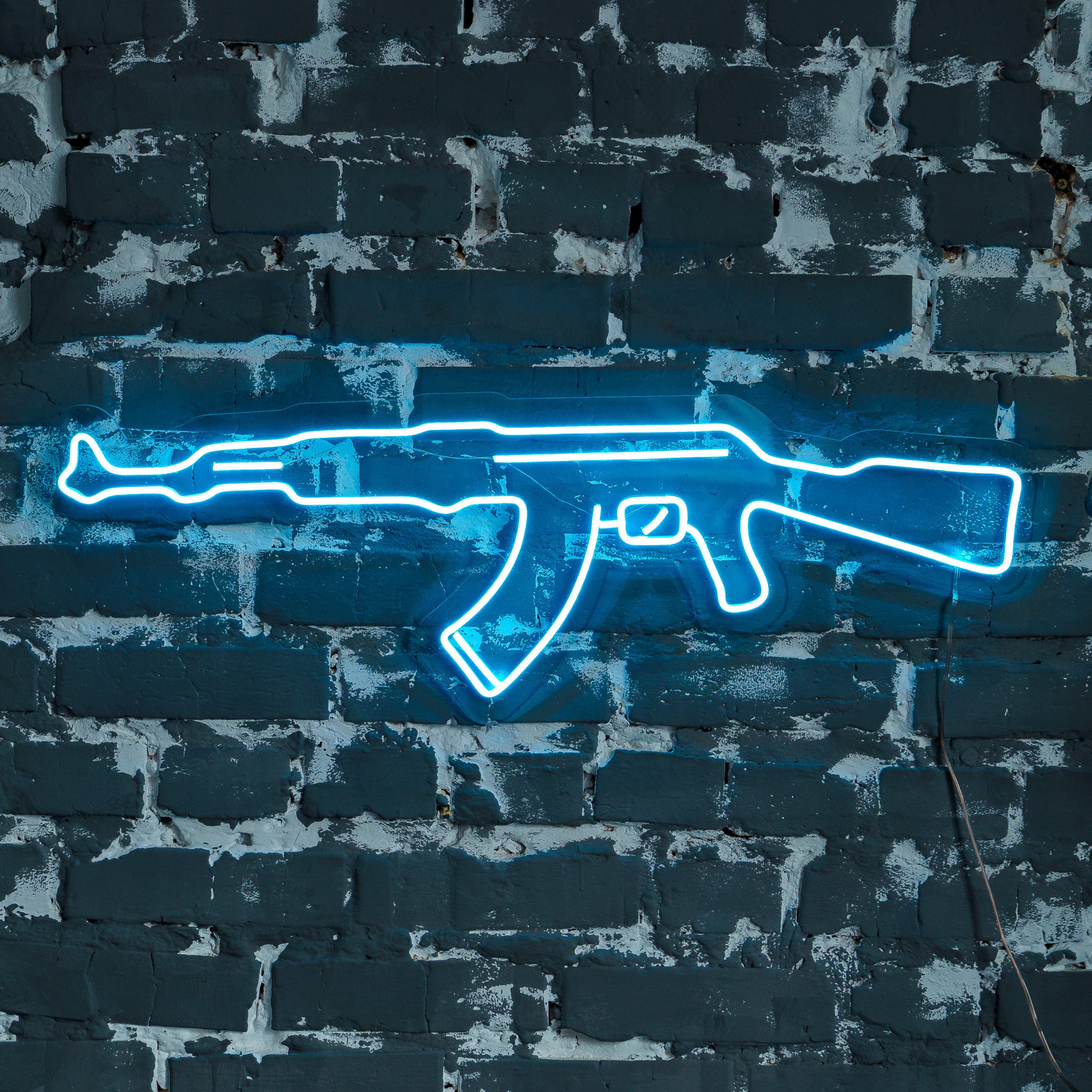 Ak47 Neon Sign, Ak47 Sign, Gun Neon Sign, Ak47 Led Sign, Rifle Neon Sign, Weapon Neon Sign, Ak47 Wall Decor, Gun Wall Decor, Weapon Decor