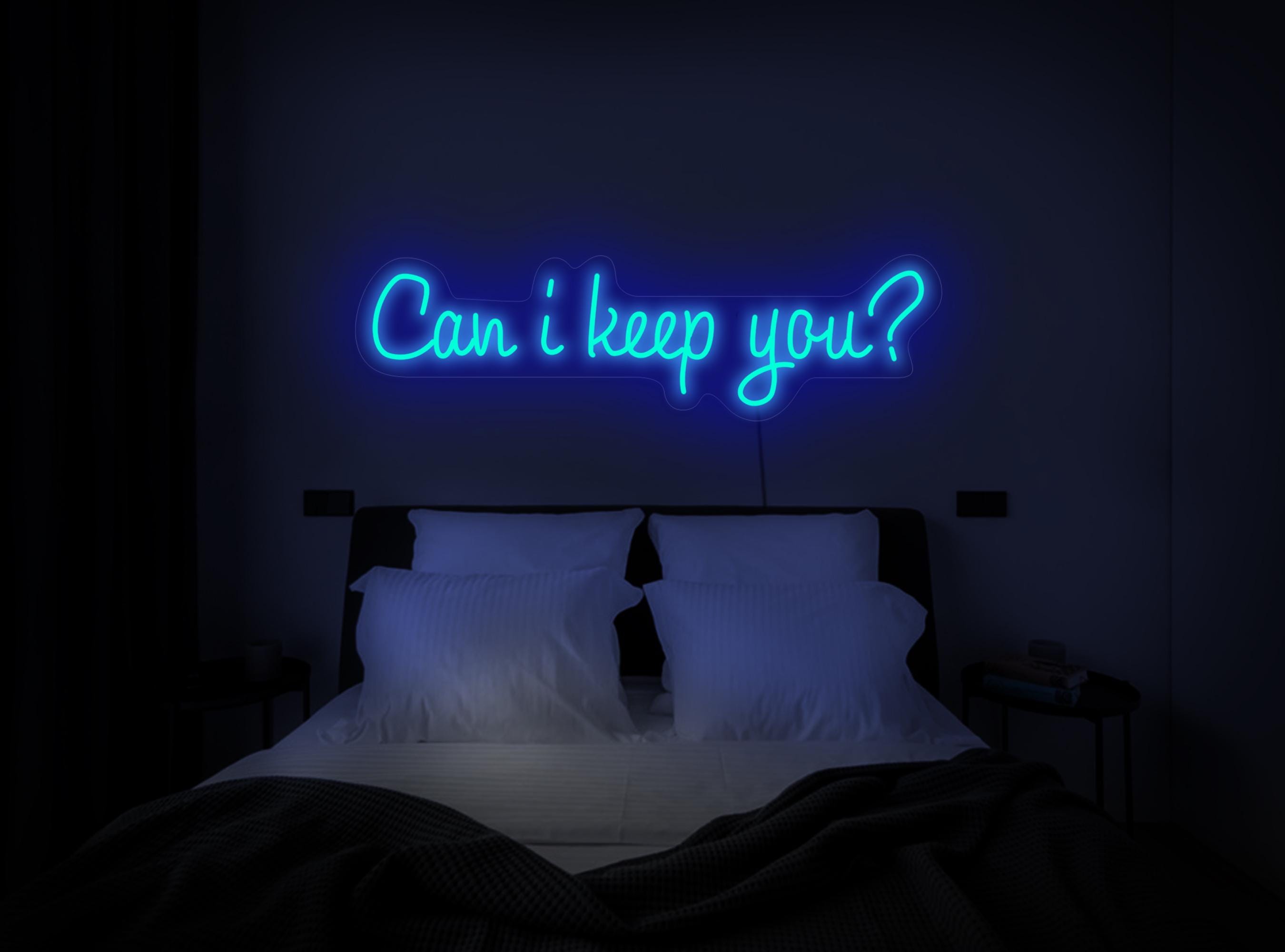 Can I Keep You Neon Sign, Movie Neon Sign, Quote Neon Sign, Movie Lover Sign, Spooky Neon Sign, Movie Quote Neon Sign, Movie Lover Art Decor