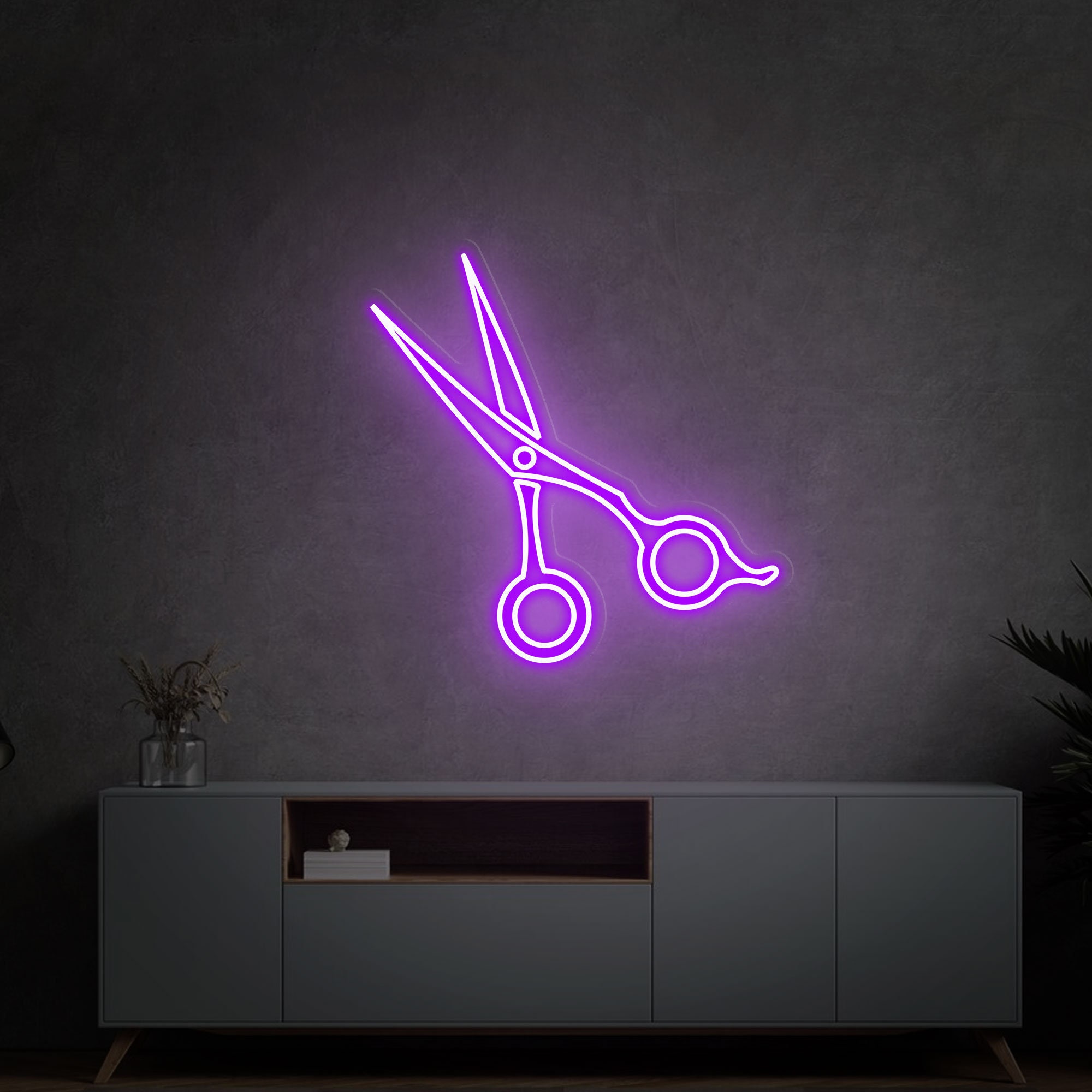 Scissors Neon Sign, Scissors Led Sign, Scissors Light Sign, Beauty Salon Neon Sign, Barber Shop Neon Sign, Salon Light Up Sign Led Sign Wall