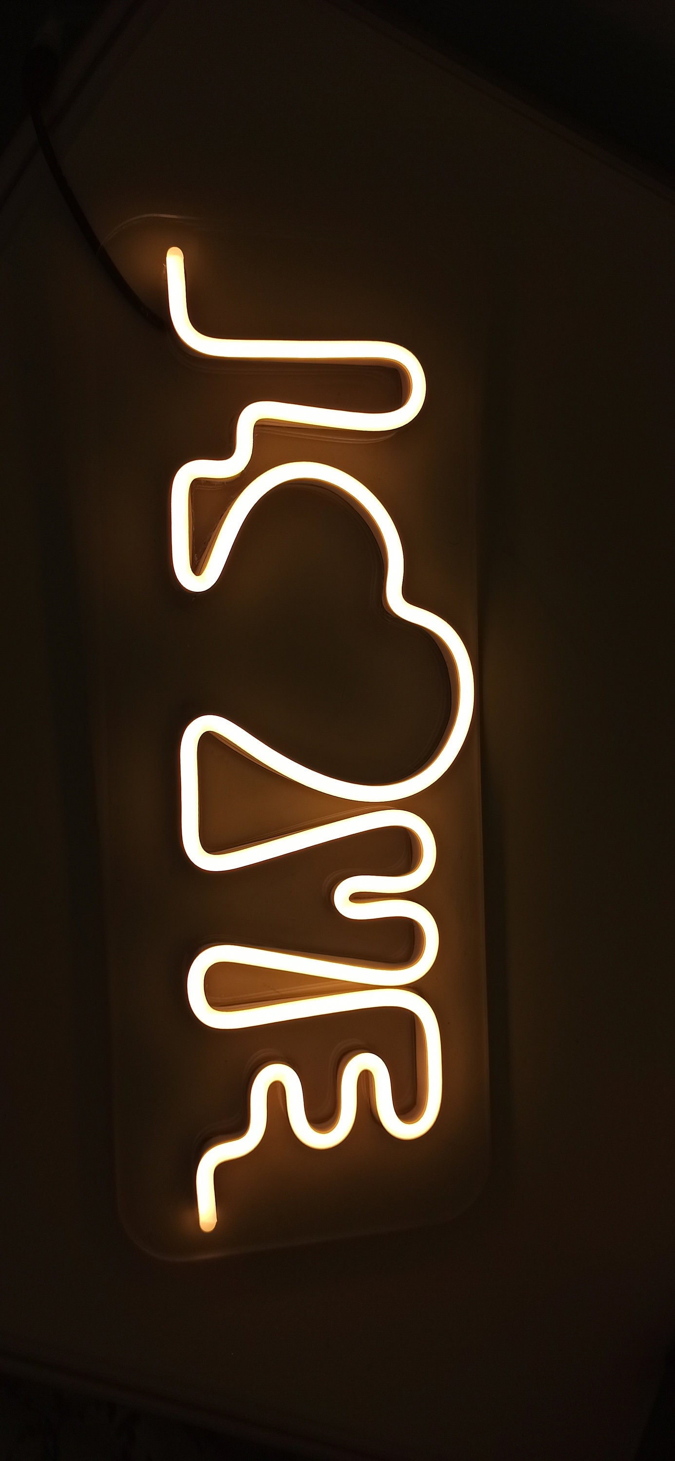 Love Neon Sign, Neon Love Sign For Wedding, Valentine's Day Gift For Lovers, Lettering Love Neon Sign