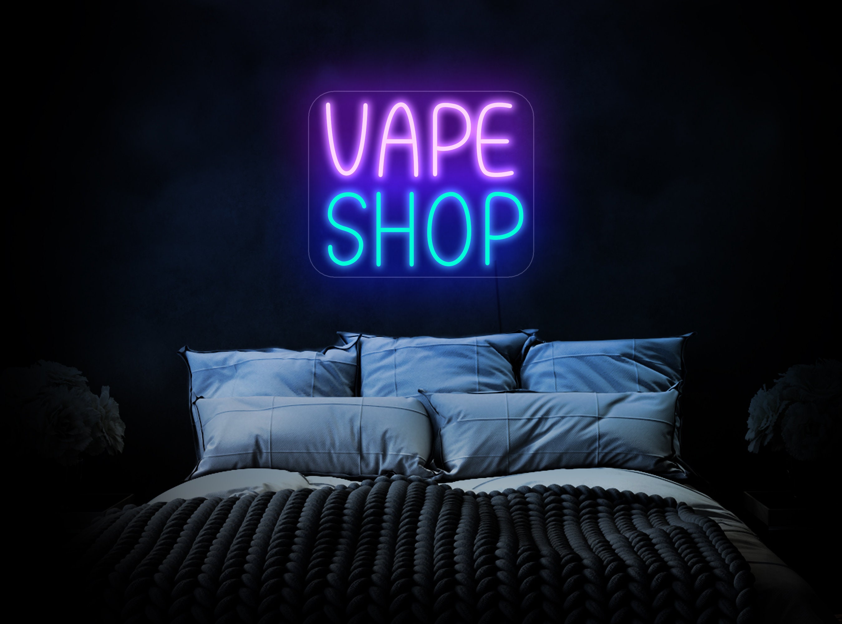 Vape Shop Neon Sign, Vape Neon Sign, Smoke Shop Sign, Vape Store Sign, Smoke Store Decor, Vape Shop Art, Vape Shop Decor