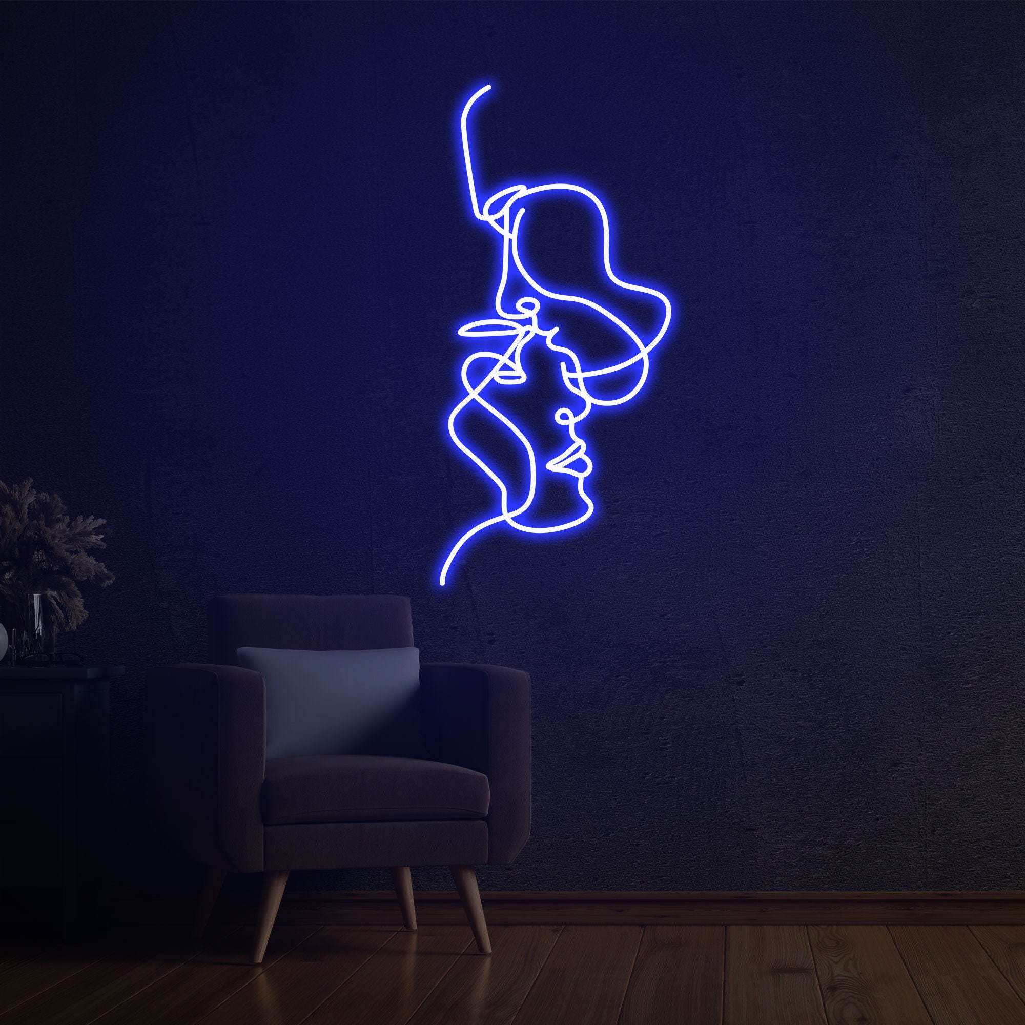 Custom Neon Sign Two Face Neon Sign Flex Personalized Gift Wedding Neon Decor Sign Home Room Wall Decoration