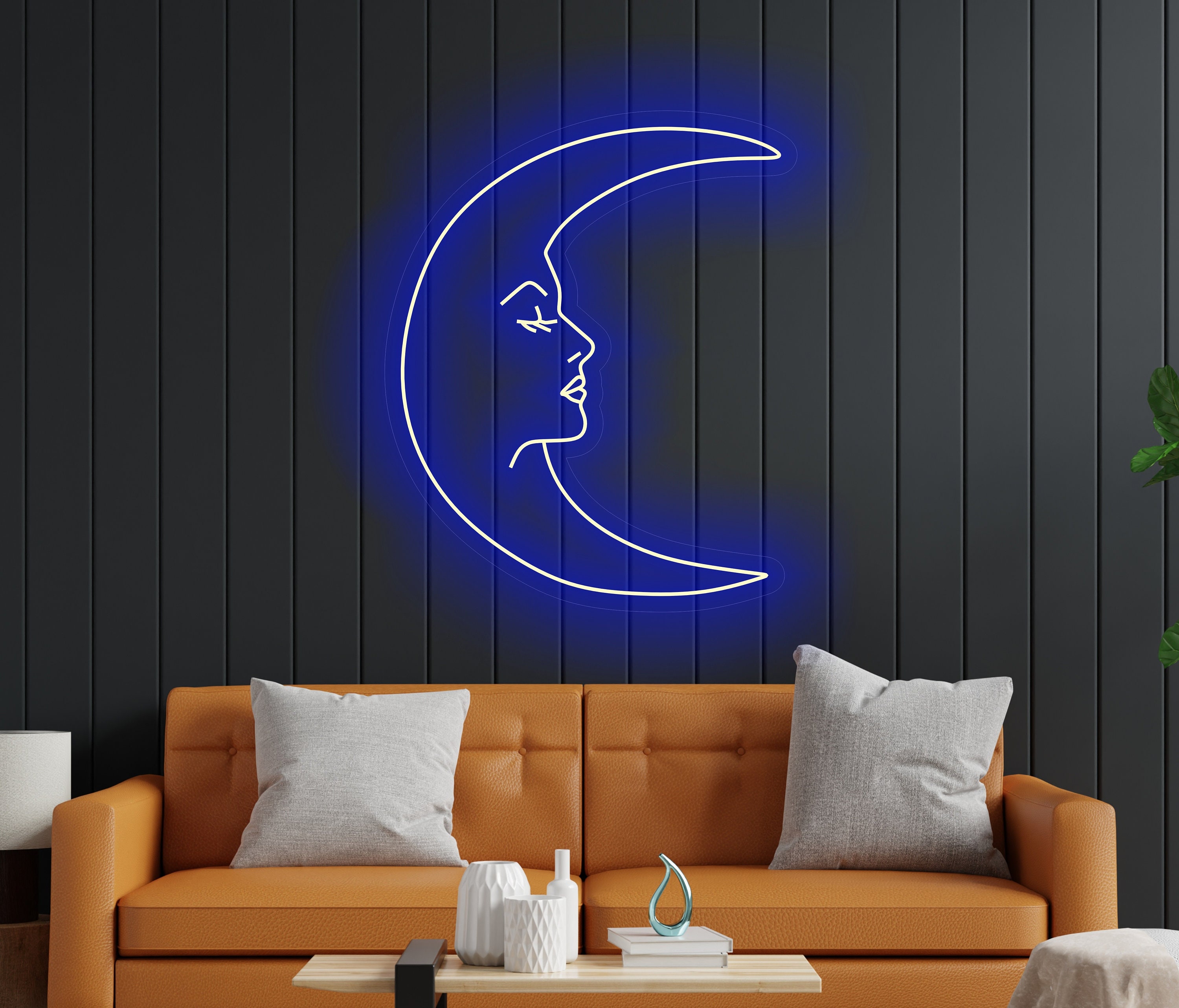 Moon NeoN Shape Light, Lunar Crescent Neon Sign, Crescent Moon Glow Sign, Celestial Crescent Moon Neon, Mom Moon Light, Moon Woman Neon Sign