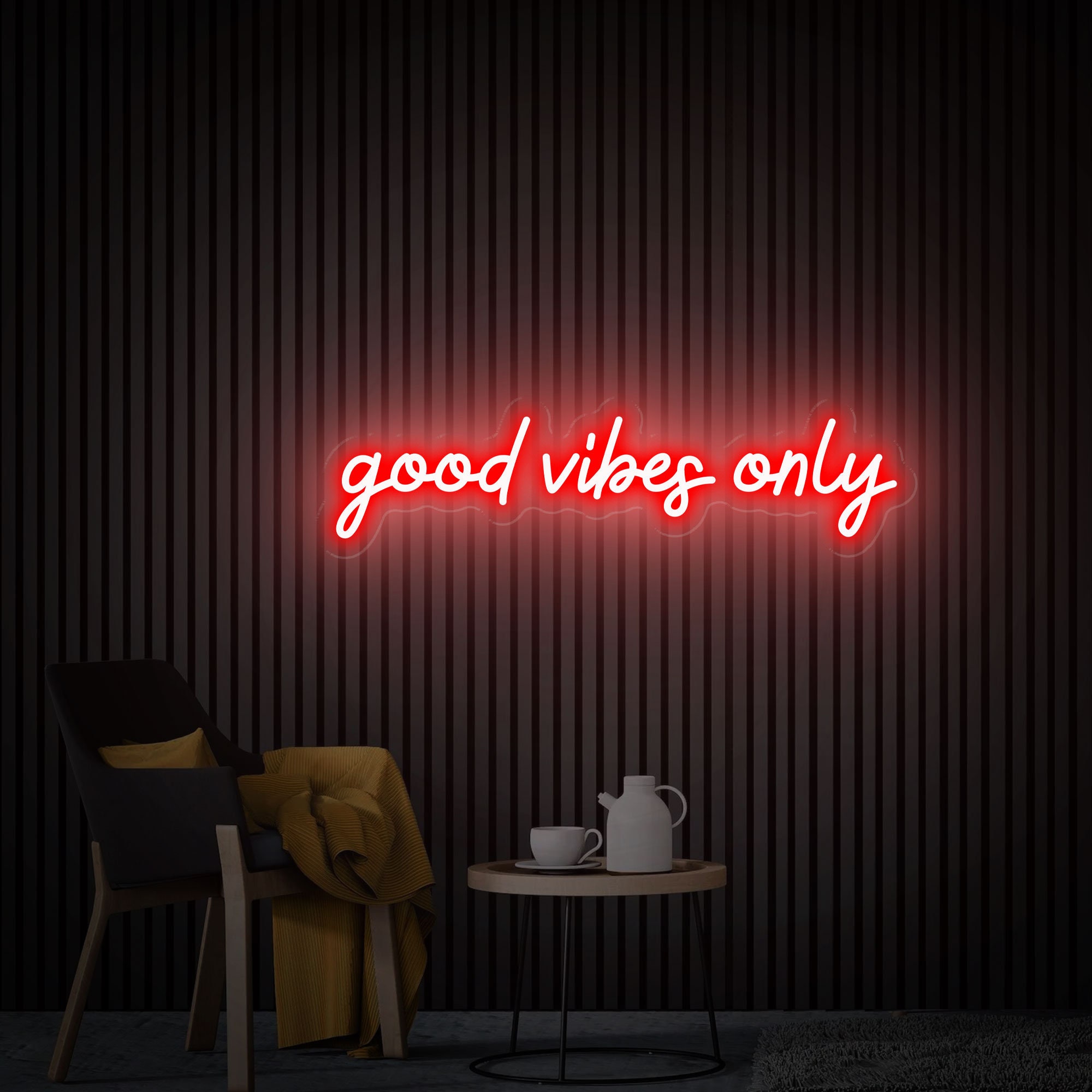 Good Vibes Only Neon Sign, Good Vibes Only LED Decor, Custom Neon Wall Art, Neon Sign Bedroom, Event Sign Wall Decor, Neon Bar Sign