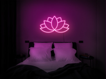 Lotus Neon Sign, Lotus Led Light, Lotus Led Sign, Lotus Light Sign, Lotus Wall Decor, Neon Sign Wall Decor, Neon Sign Bedroom