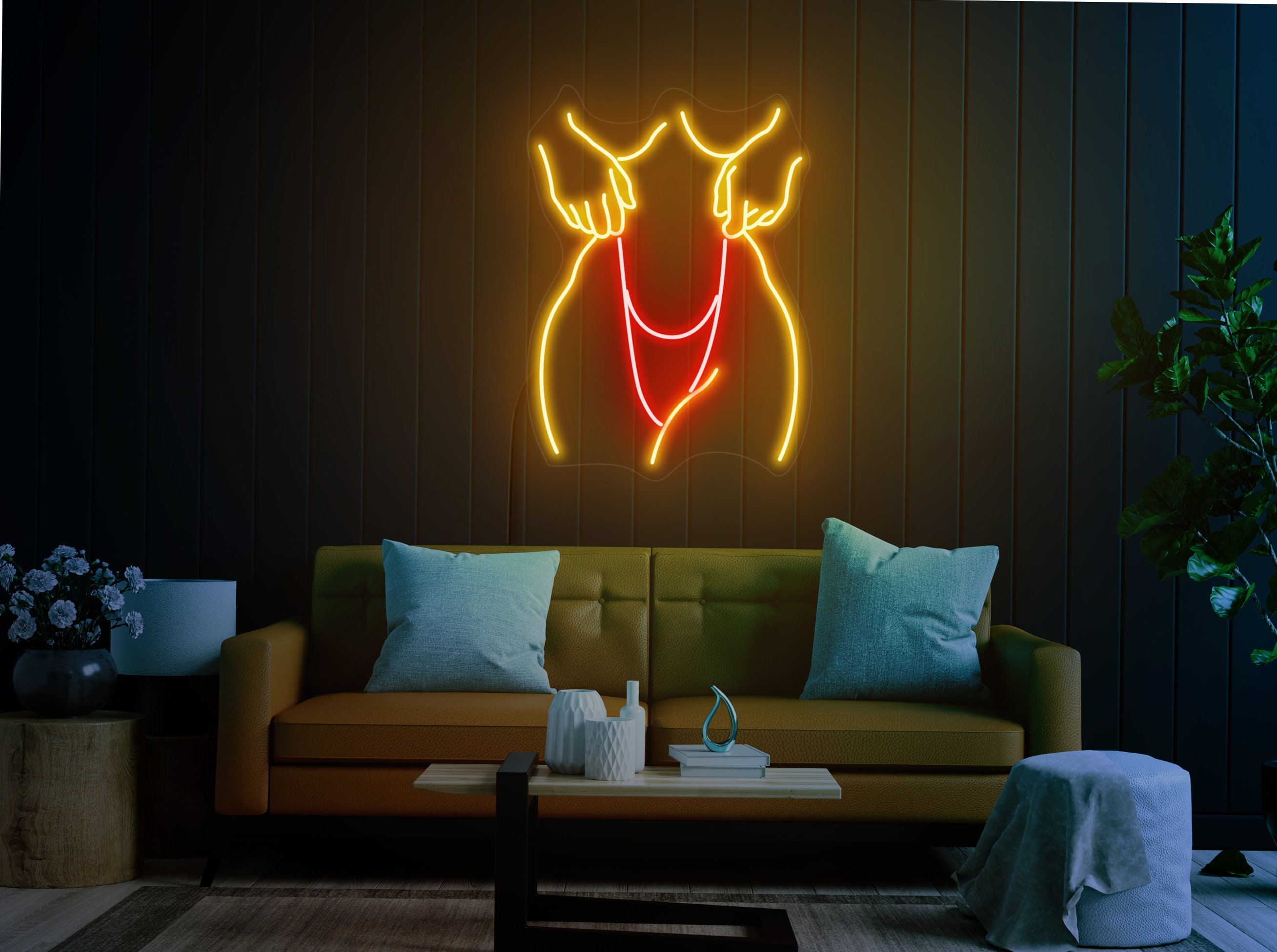 Woman Body Neon Sign, Body Neon Sign, Thong Neon Sign, Woman Neon, Girl Body Neon Sign, Lady Neon Sign, Woman Body Wall Art,Woman Body Decor