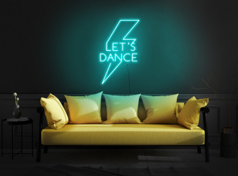 Let's Dance Neon Sign, Let's Dance Neon Light, Let's Dance Led Sign, Dance Neon Sign, Neon Sign Bedroom, Neon Sign Wall Decor