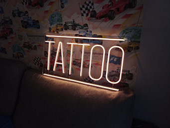 Tattoo Neon Sign, Tattoo Led Sign, Tattoo Art, Best Gift, Shop Neon Sign, Wall Neon Sign, Office Neon